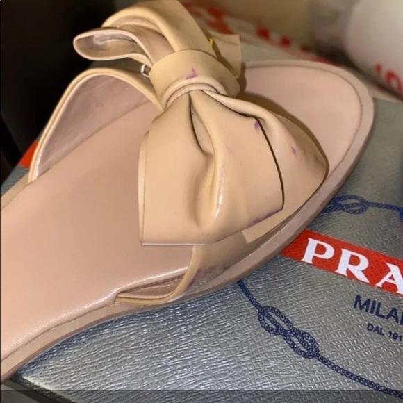 Nude Prada sandals - Picture 5 of 6